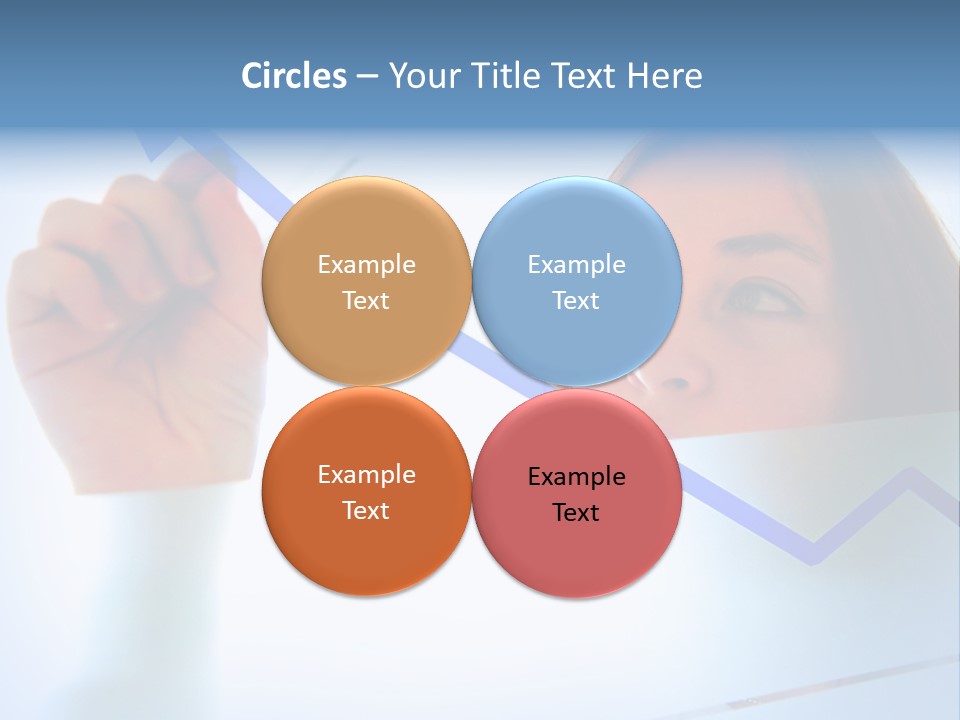 Colours Arrow Finance PowerPoint Template