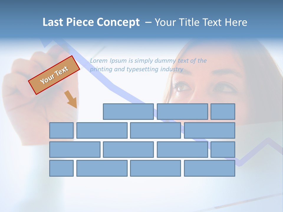 Colours Arrow Finance PowerPoint Template