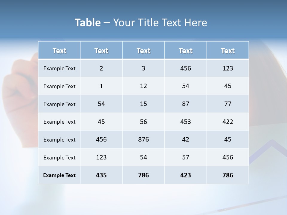 Colours Arrow Finance PowerPoint Template