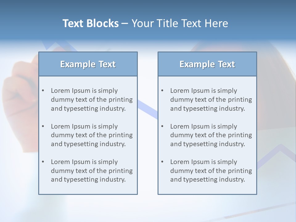 Colours Arrow Finance PowerPoint Template