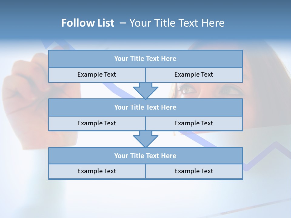 Colours Arrow Finance PowerPoint Template