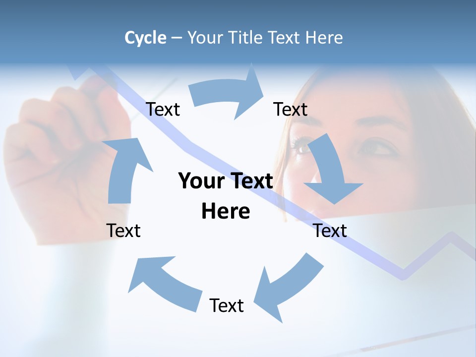 Colours Arrow Finance PowerPoint Template