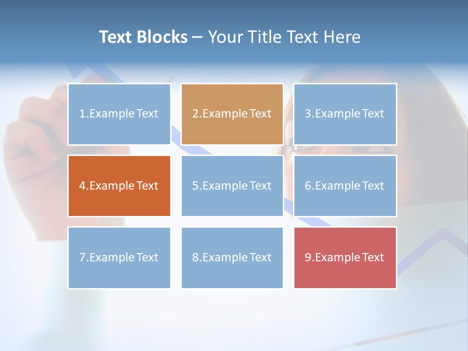 Colours Arrow Finance PowerPoint Template