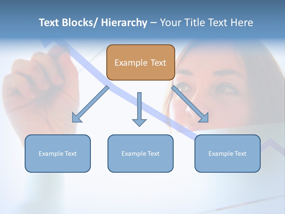 Colours Arrow Finance PowerPoint Template