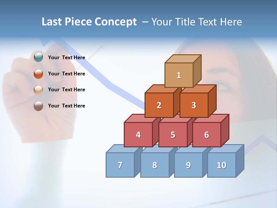 Colours Arrow Finance PowerPoint Template