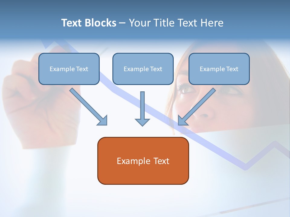 Colours Arrow Finance PowerPoint Template