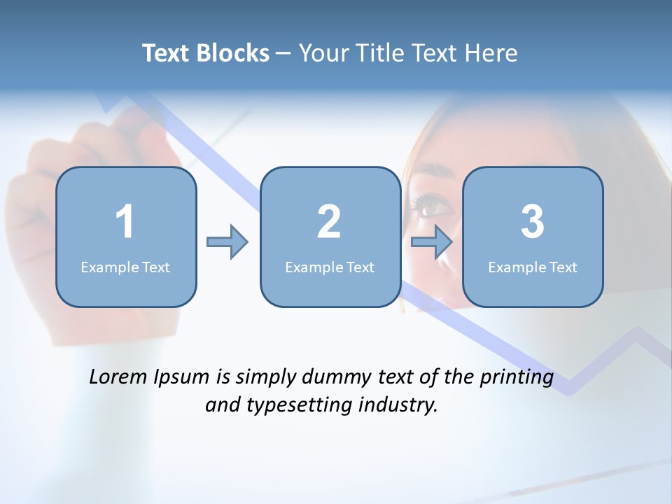 Colours Arrow Finance PowerPoint Template