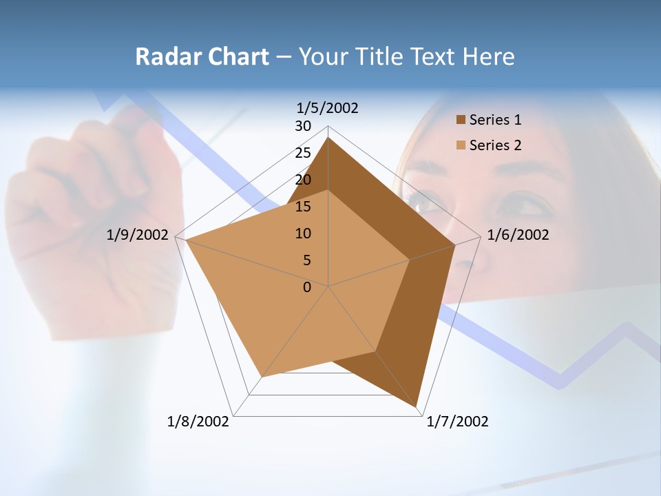 Colours Arrow Finance PowerPoint Template