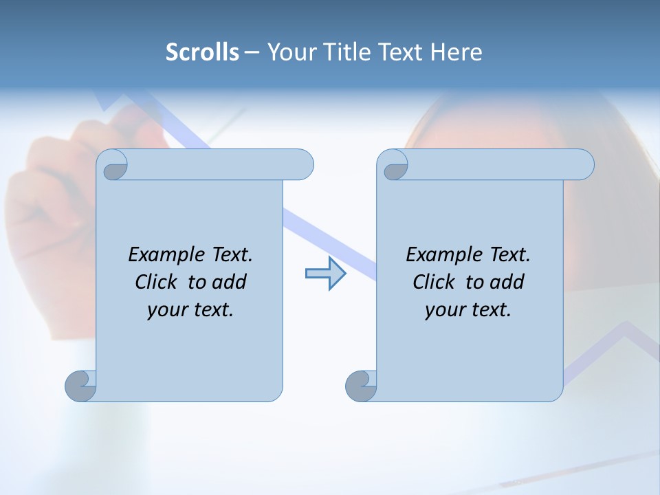 Colours Arrow Finance PowerPoint Template