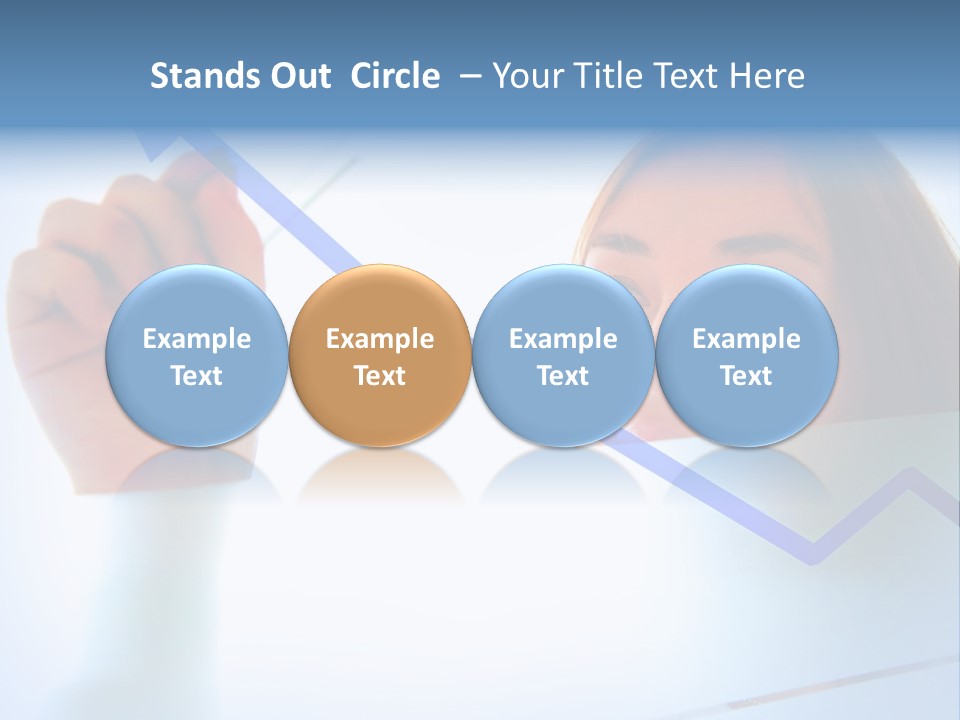 Colours Arrow Finance PowerPoint Template