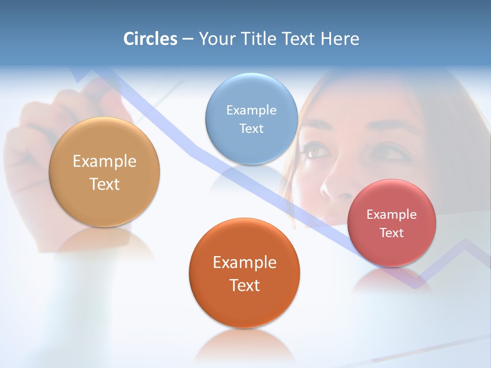 Colours Arrow Finance PowerPoint Template