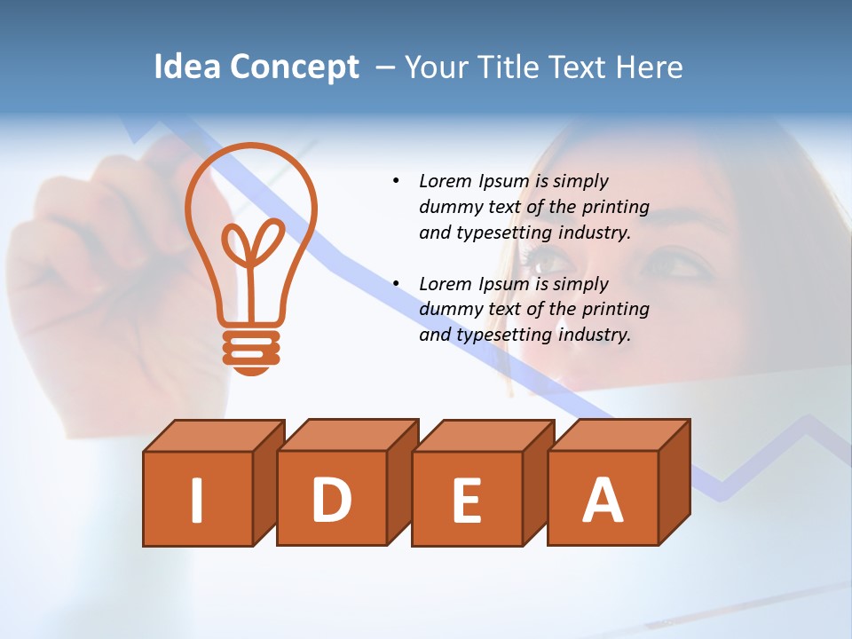 Colours Arrow Finance PowerPoint Template
