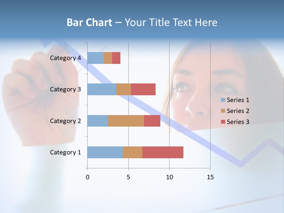 Colours Arrow Finance PowerPoint Template