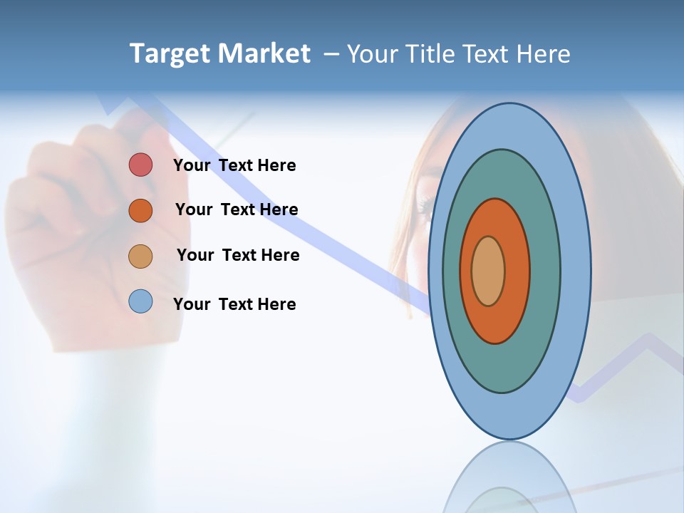 Colours Arrow Finance PowerPoint Template