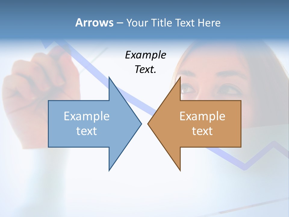Colours Arrow Finance PowerPoint Template