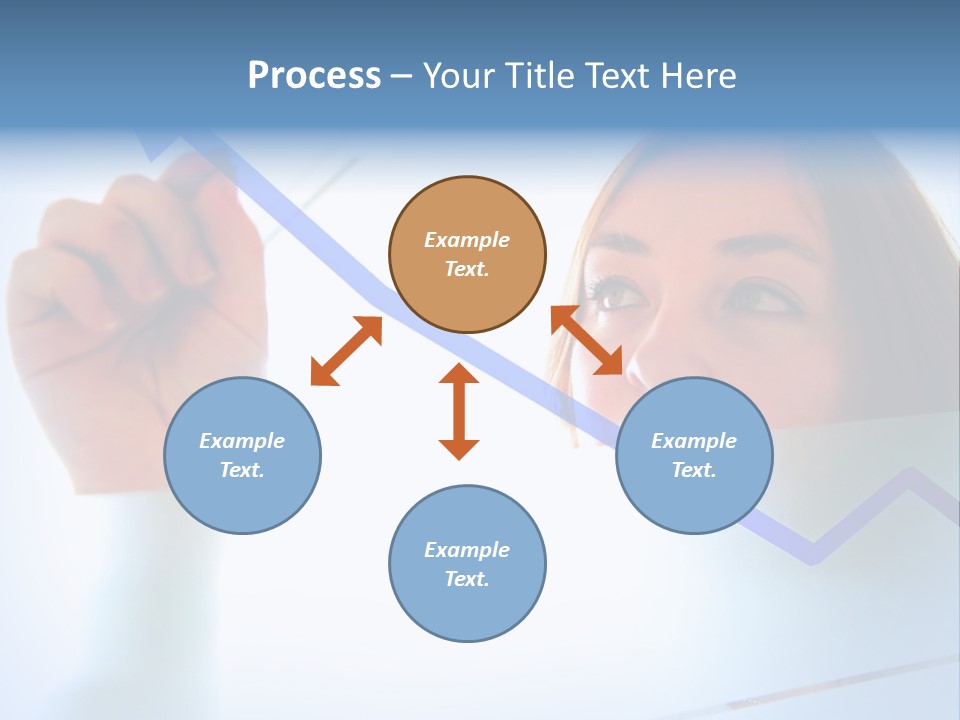 Colours Arrow Finance PowerPoint Template