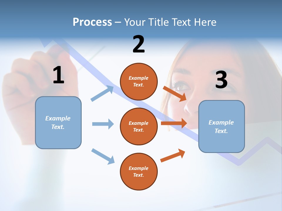 Colours Arrow Finance PowerPoint Template