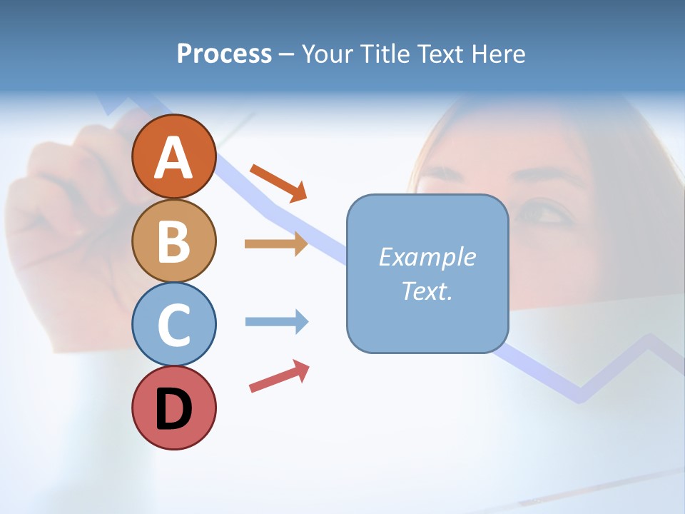 Colours Arrow Finance PowerPoint Template