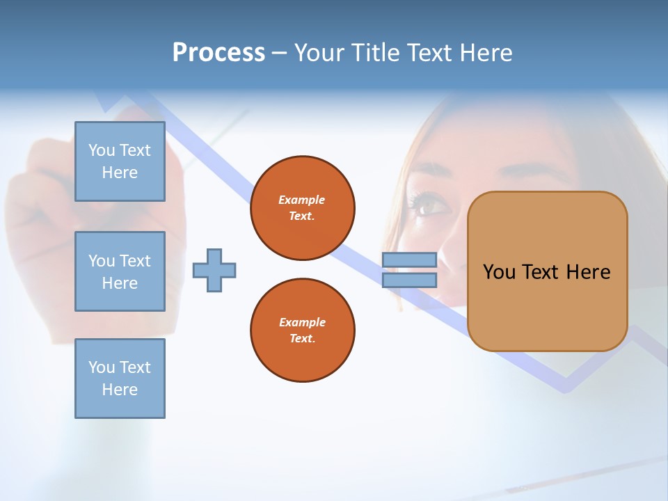 Colours Arrow Finance PowerPoint Template