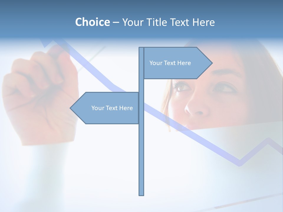 Colours Arrow Finance PowerPoint Template