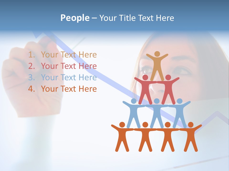 Colours Arrow Finance PowerPoint Template