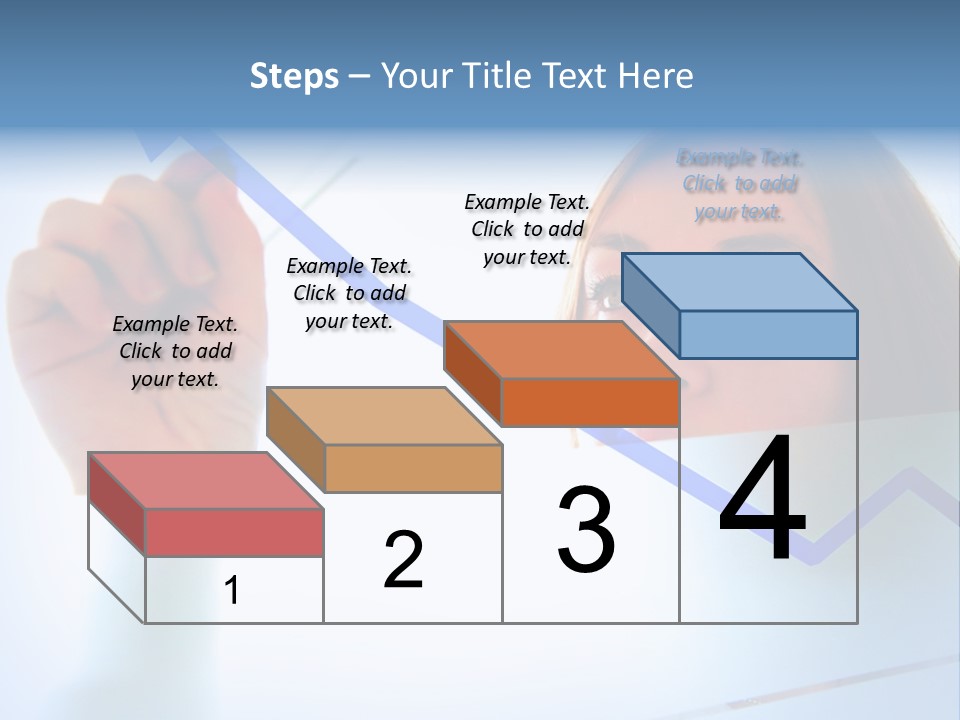 Colours Arrow Finance PowerPoint Template