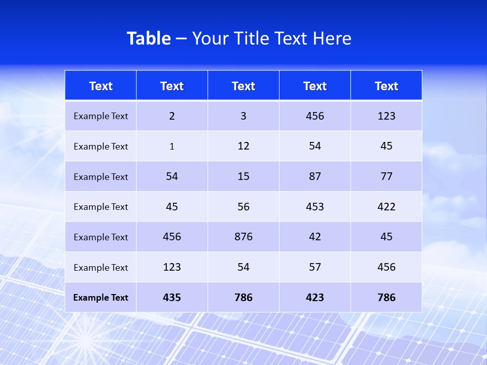 Light Nature Collector PowerPoint Template
