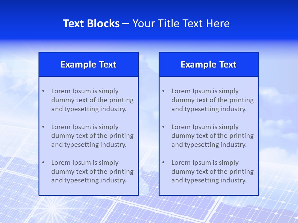 Light Nature Collector PowerPoint Template