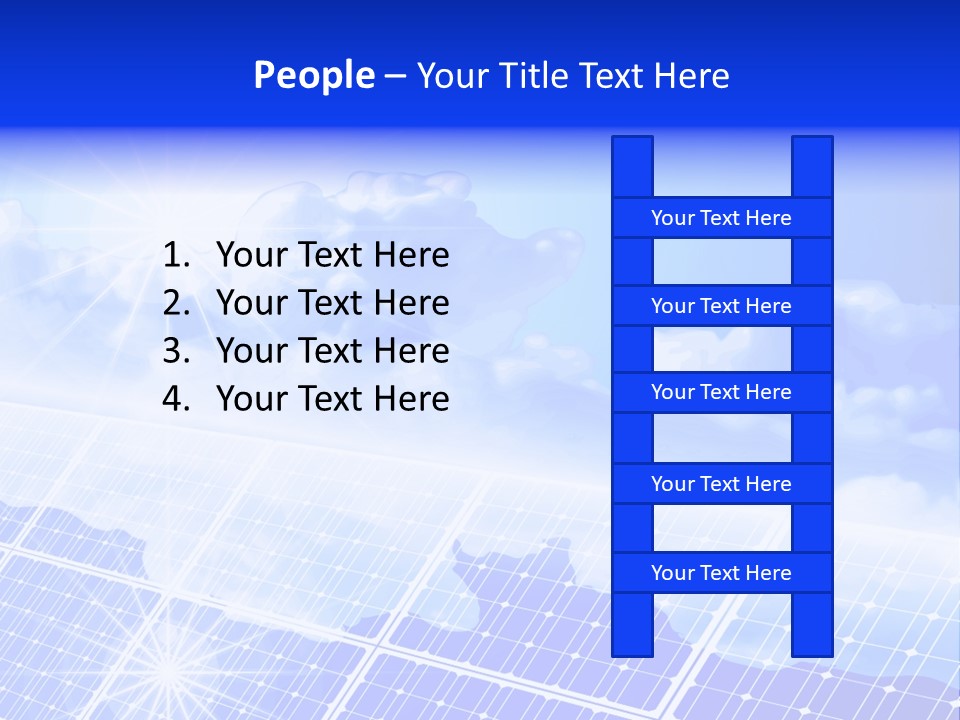 Light Nature Collector PowerPoint Template