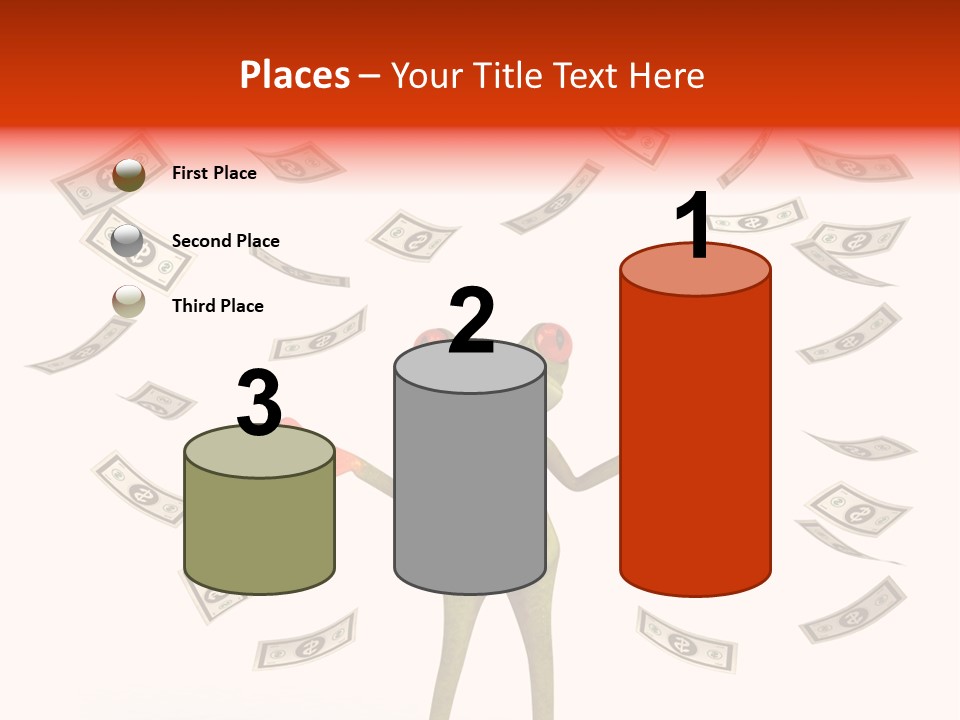 Toad Green Illustration PowerPoint Template