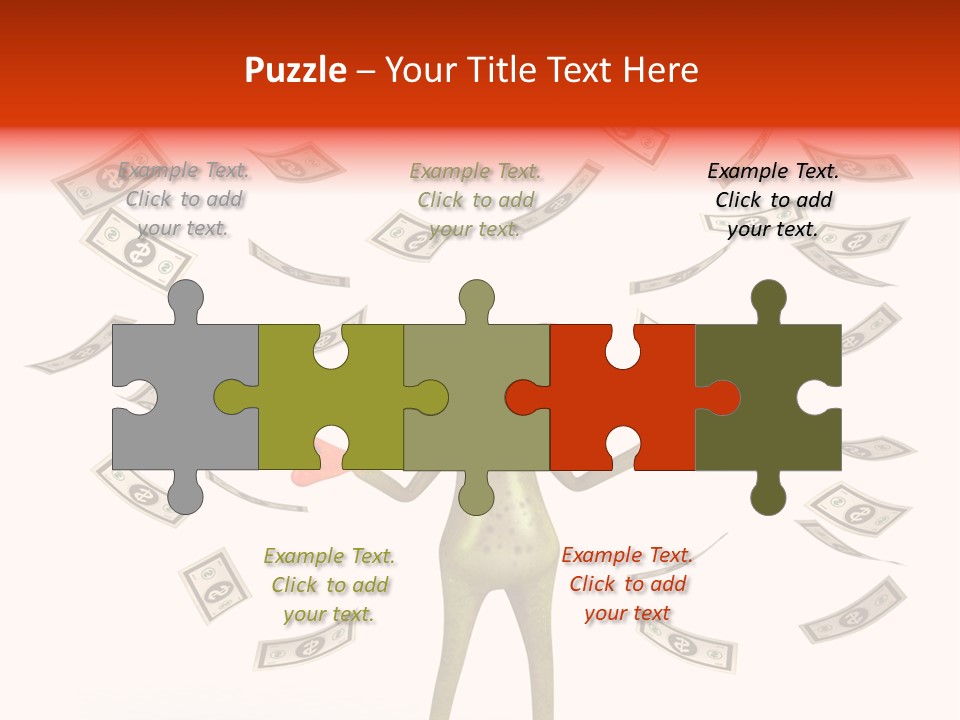 Toad Green Illustration PowerPoint Template