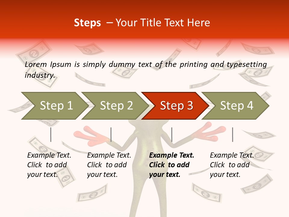 Toad Green Illustration PowerPoint Template