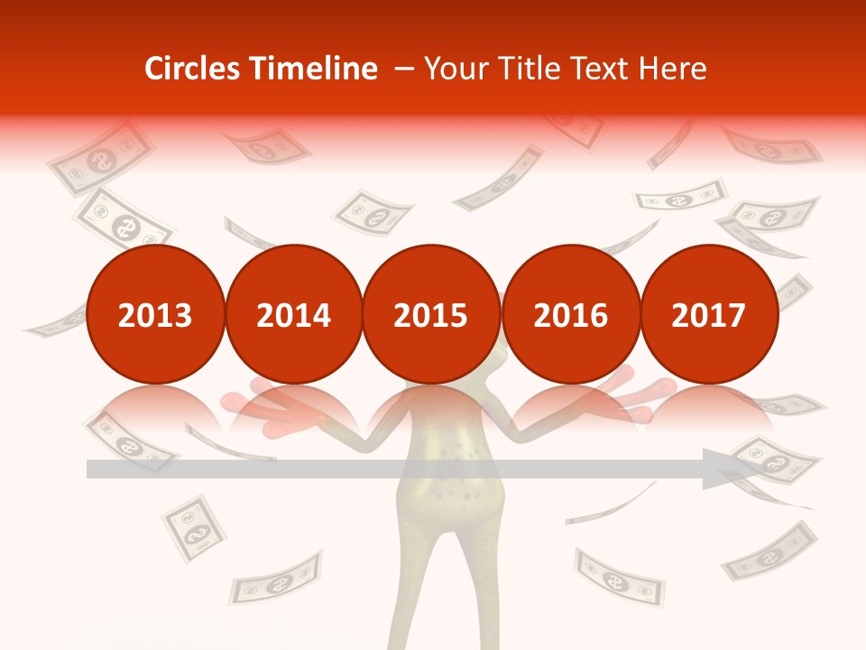 Toad Green Illustration PowerPoint Template