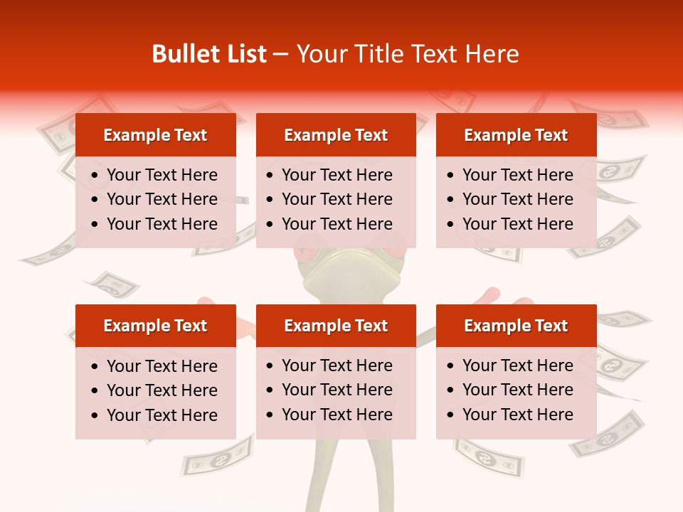 Toad Green Illustration PowerPoint Template