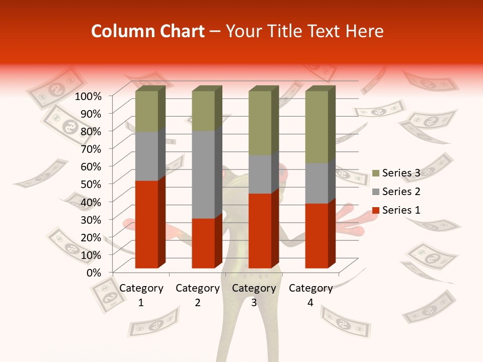 Toad Green Illustration PowerPoint Template
