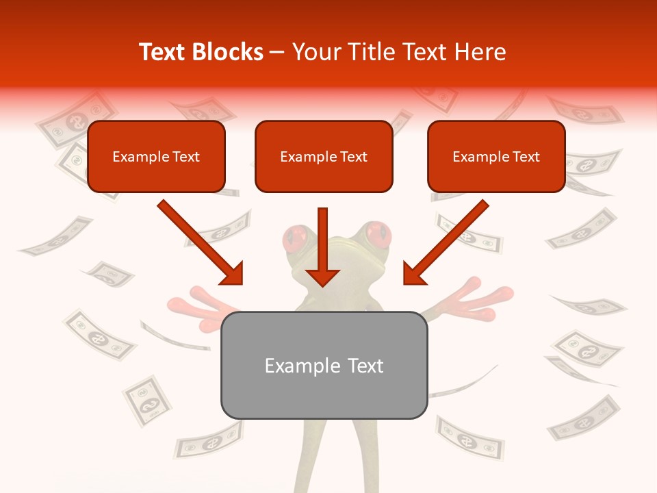 Toad Green Illustration PowerPoint Template