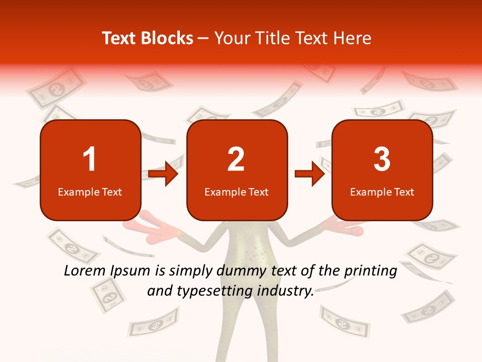 Toad Green Illustration PowerPoint Template