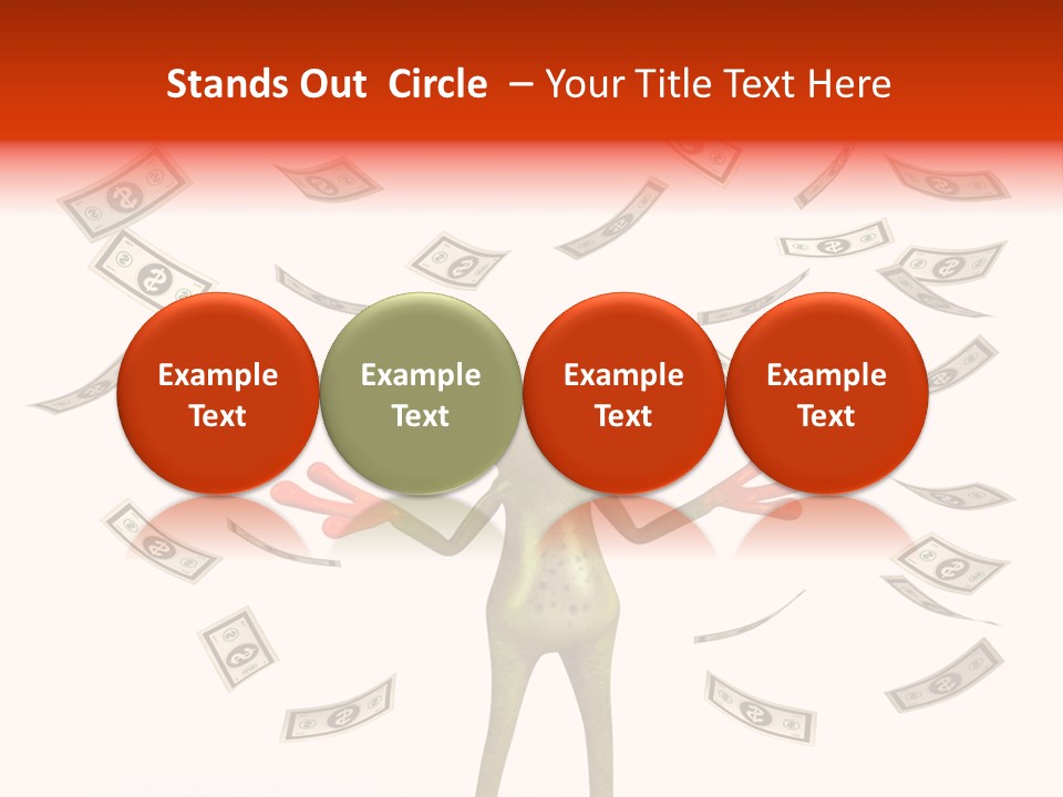 Toad Green Illustration PowerPoint Template