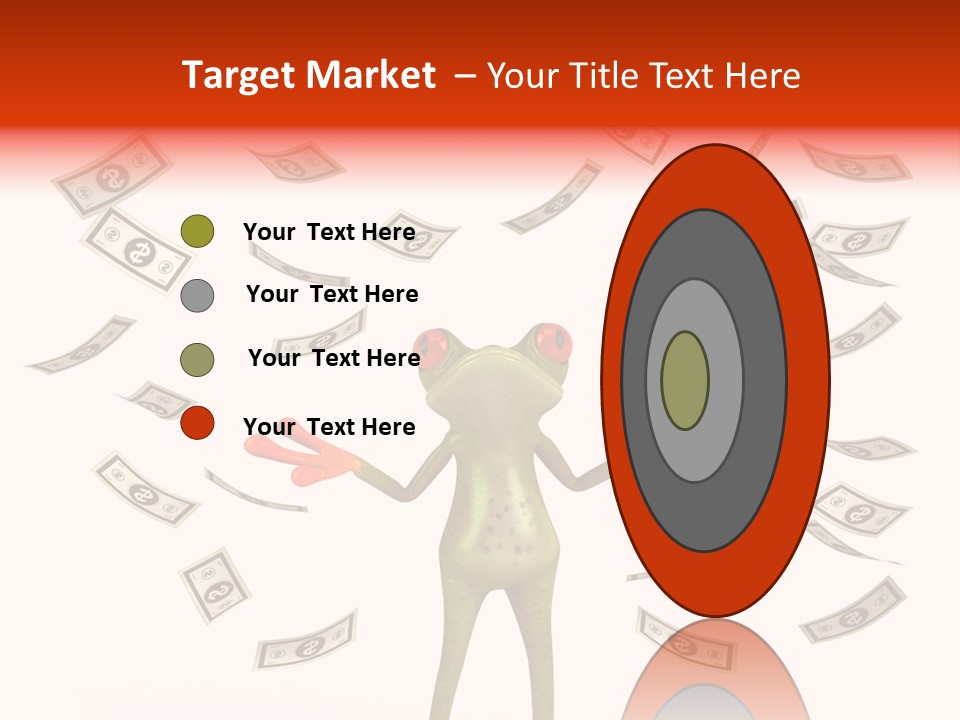 Toad Green Illustration PowerPoint Template