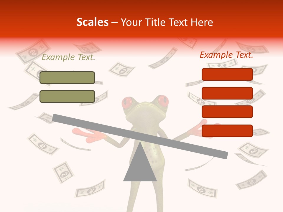 Toad Green Illustration PowerPoint Template