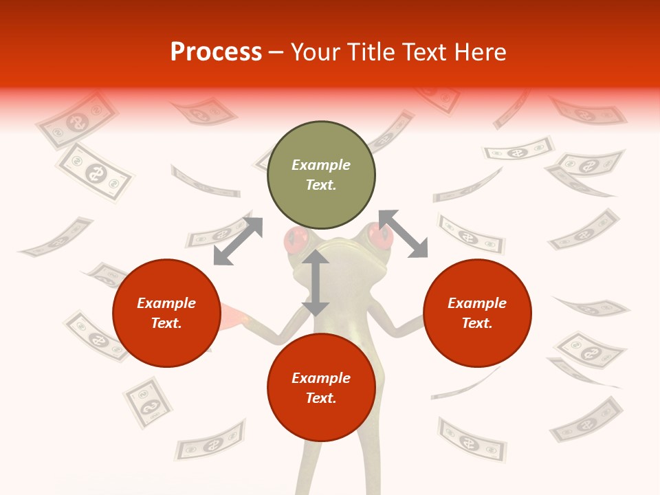 Toad Green Illustration PowerPoint Template