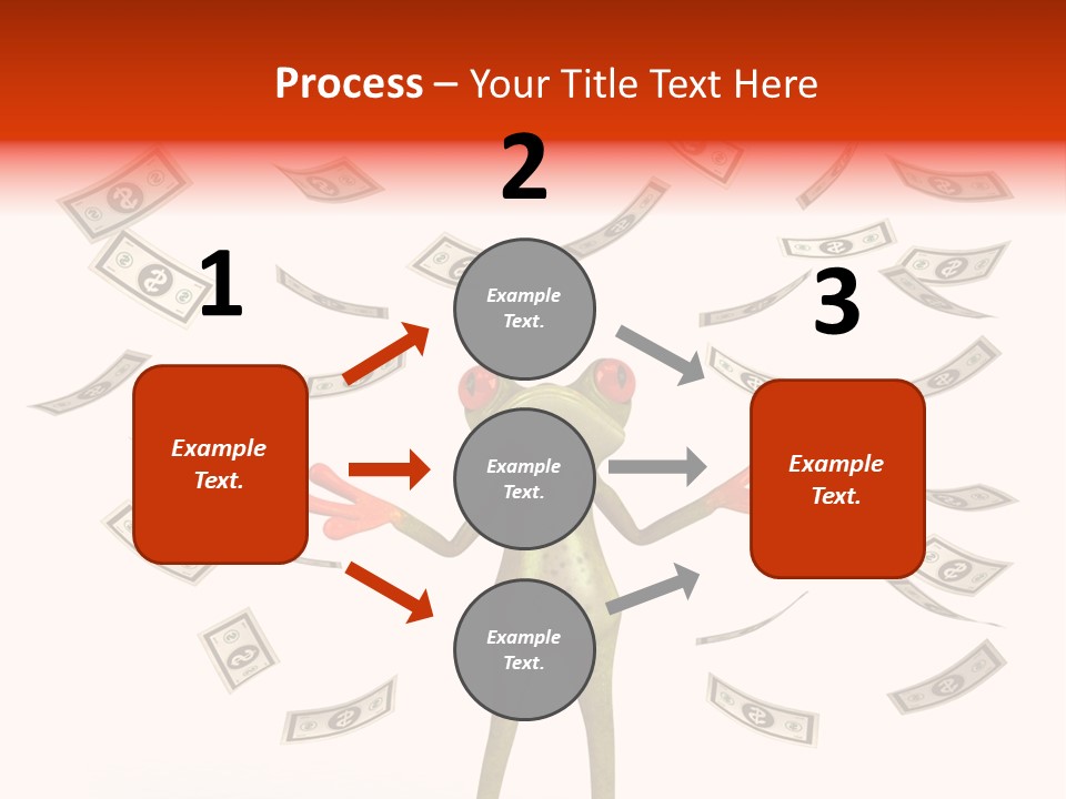Toad Green Illustration PowerPoint Template
