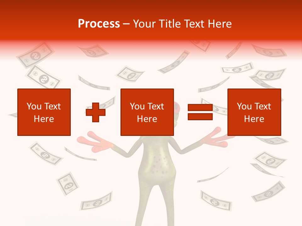 Toad Green Illustration PowerPoint Template