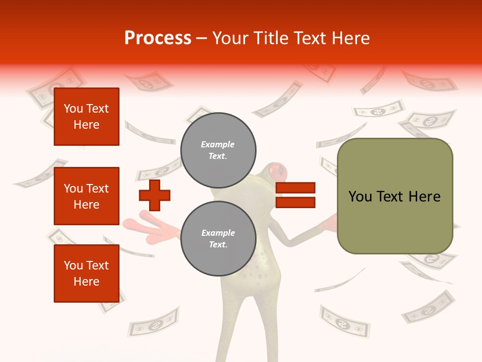 Toad Green Illustration PowerPoint Template