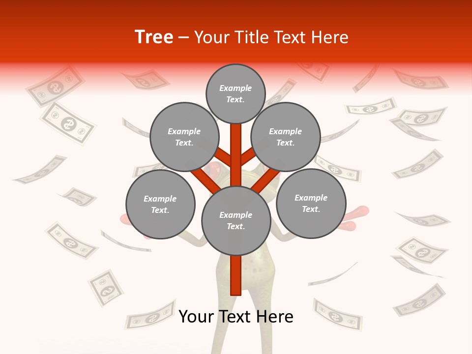 Toad Green Illustration PowerPoint Template