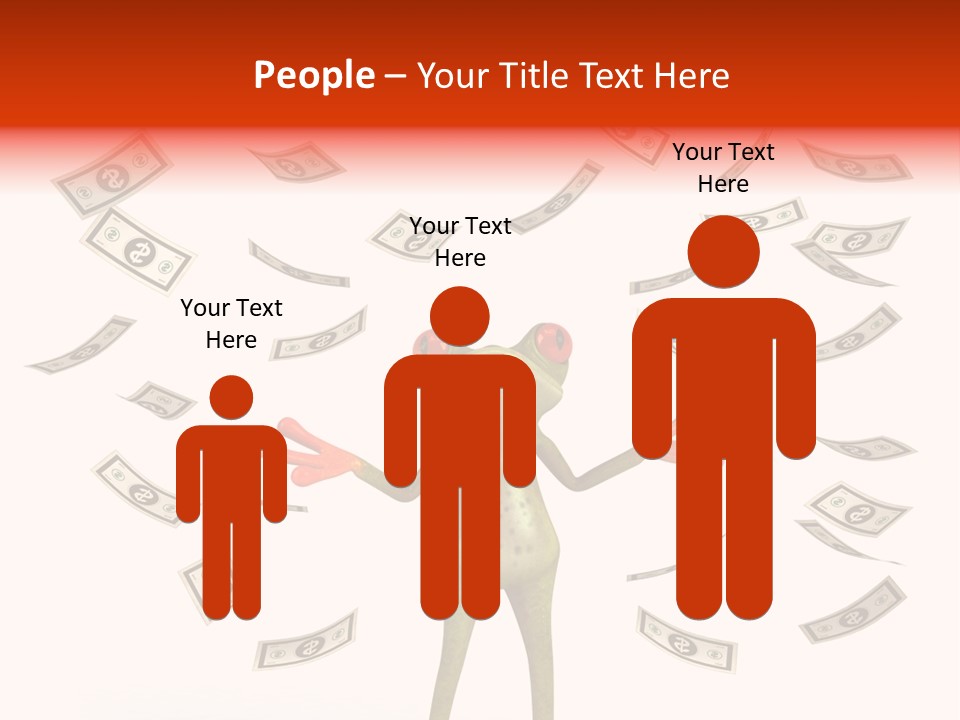 Toad Green Illustration PowerPoint Template