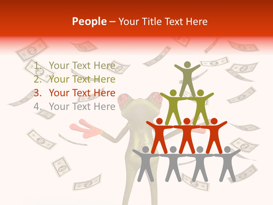 Toad Green Illustration PowerPoint Template