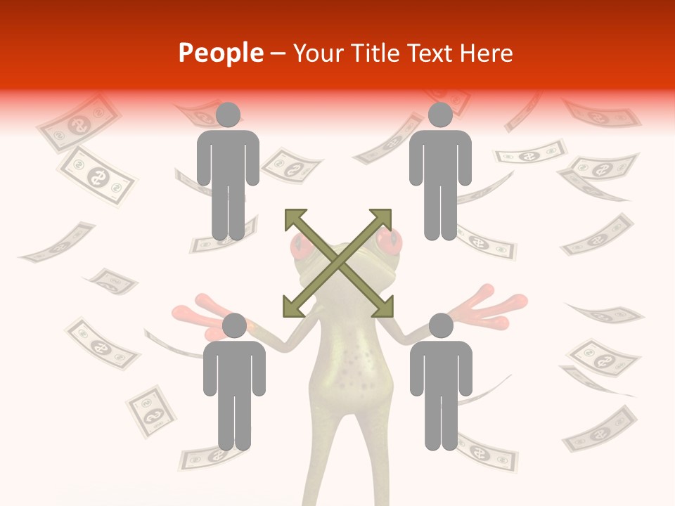 Toad Green Illustration PowerPoint Template