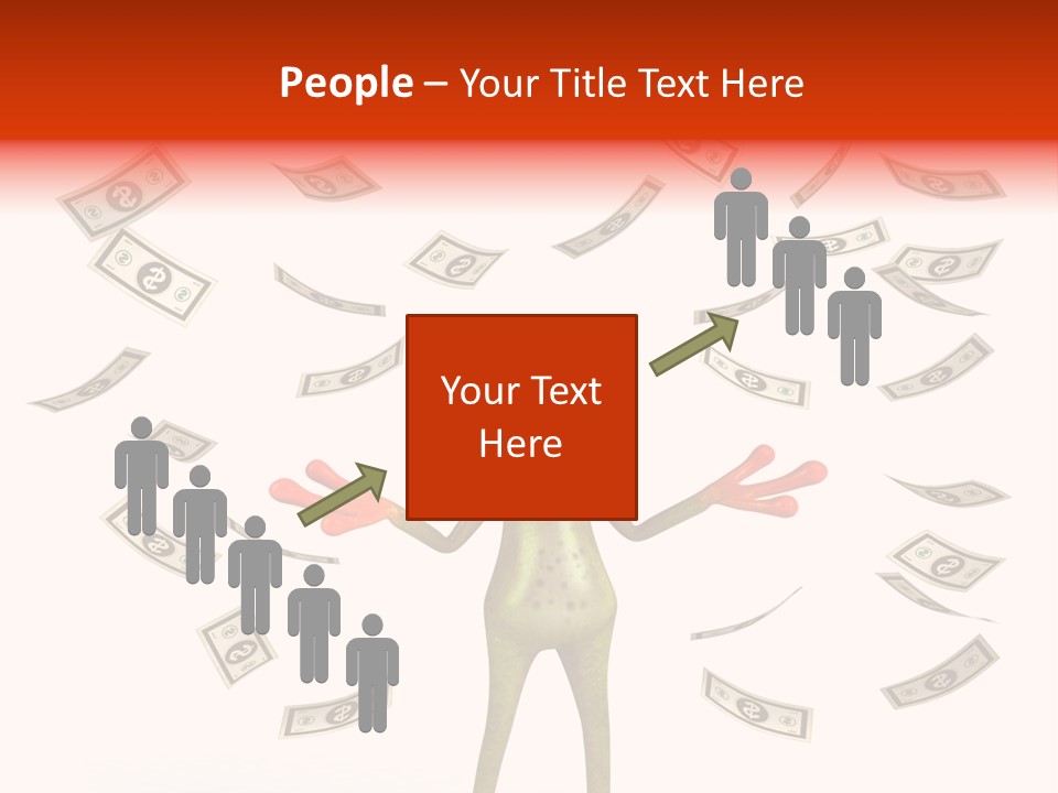 Toad Green Illustration PowerPoint Template