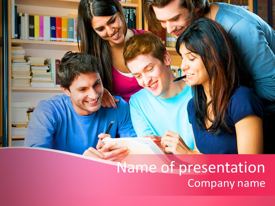 Modern Student Education PowerPoint Template